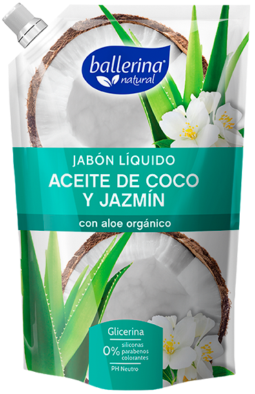 Jabón Líquido Aceite De Coco y Jazmín