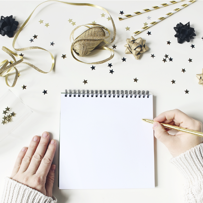 ¿Cómo realizar una lista de propósitos para el año nuevo?
